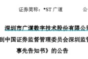 梦见吃鸡顶格重罚！*ST广道实控人被终身市场禁入